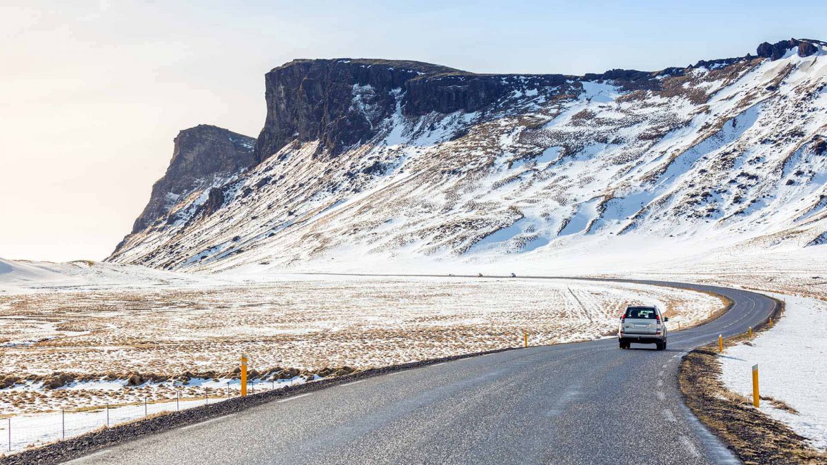 Driving in Winter on the Ring Road