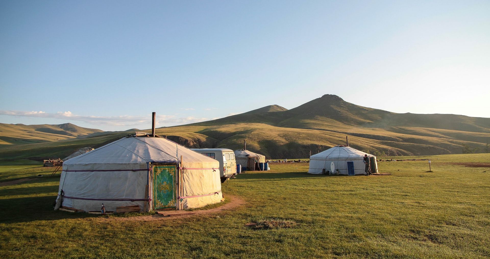Mongolian yurt known as Ger
