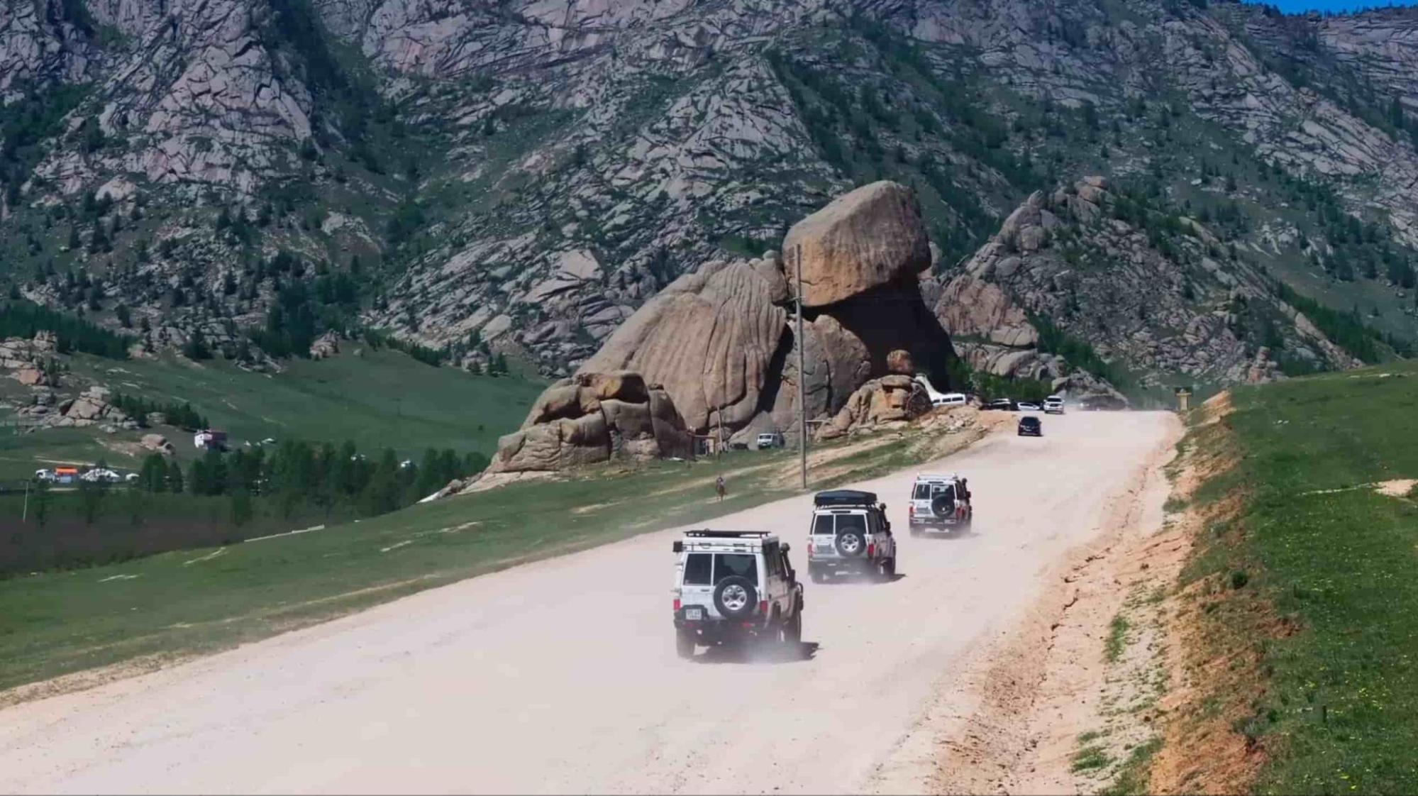 Turtle Rock in Terelj National Park