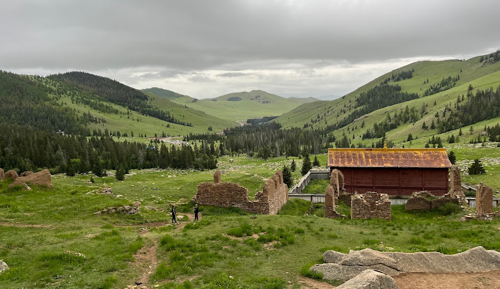 View from Mazushir Monastery 